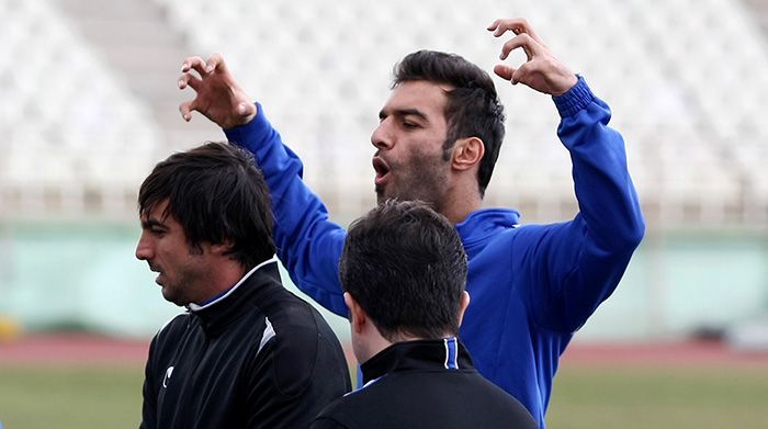 Esteghlal Training Session