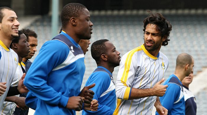 Al-Gharafa SC Football Team Training Session