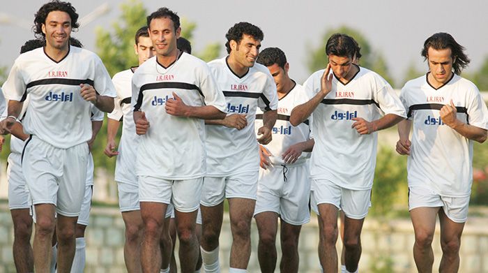 Iran National Football Team Training Session