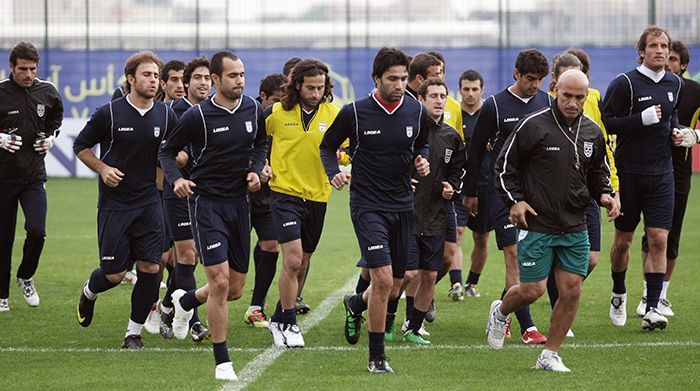 Iran National Football Team Training Session