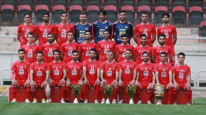 عکس های پرتره و تیمی تیم فوتبال پرسپولیس