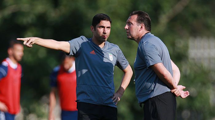 Iran National Football Team Training Session