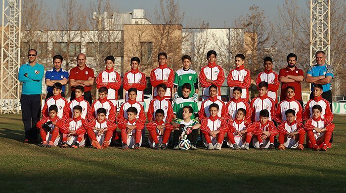 Iran U-14 National Football Team Training Session