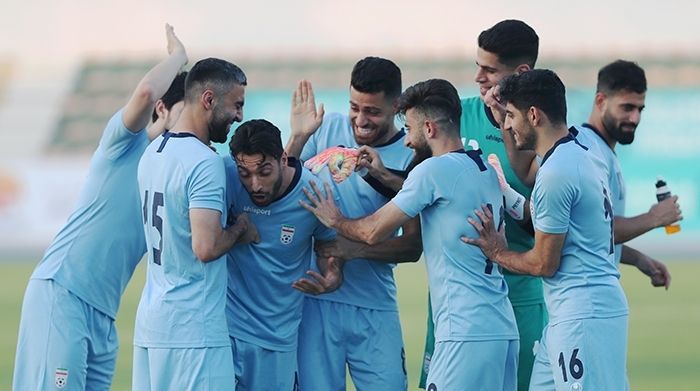 Iran National Football Team Training Session