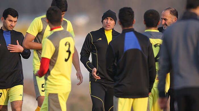 Nirouhaye Mosallah National Football Team Training Session