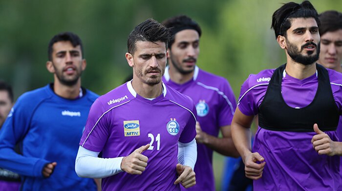 Esteghlal Training Session