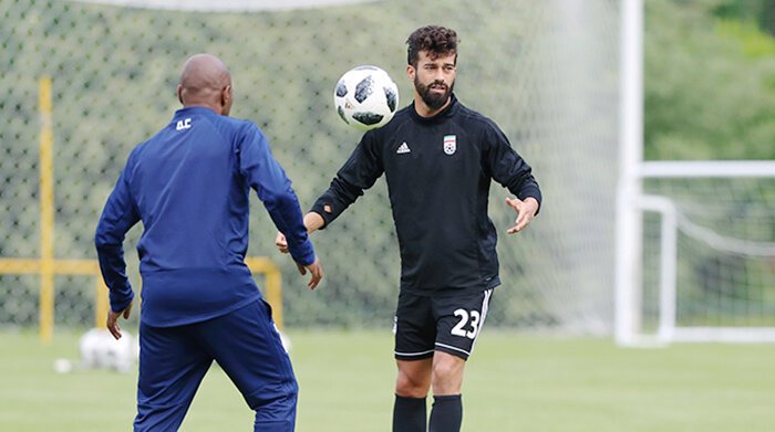 Iran National Football Team Training Session