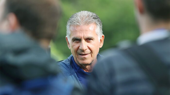 Iran National Football Team Training Session