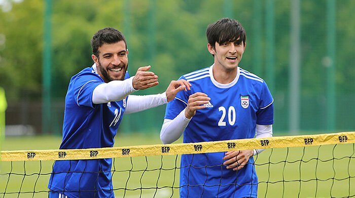 Iran National Football Team Training Session