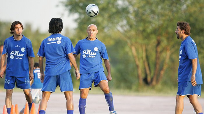 Esteghlal Training Session