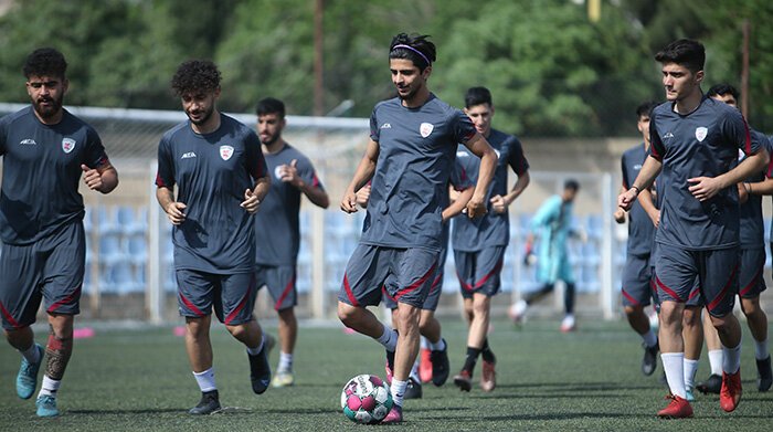 Kia Academy Football Team Training Session