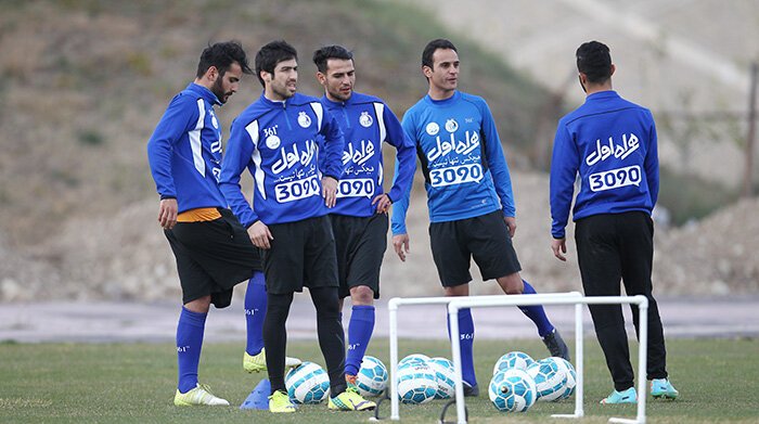 Esteghlal Training Session