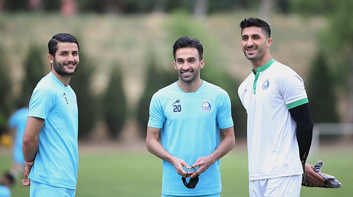 Esteghlal Training Session