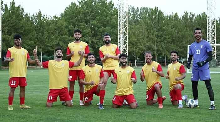 Iran U-21 National Football Team Training Session