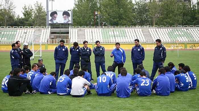 Esteghlal Training Session