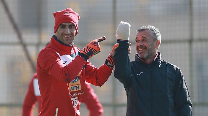 Persepolis Training Session