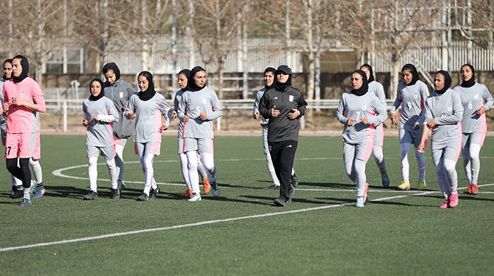 Iran Women's national Football Team اردوی انتخابی