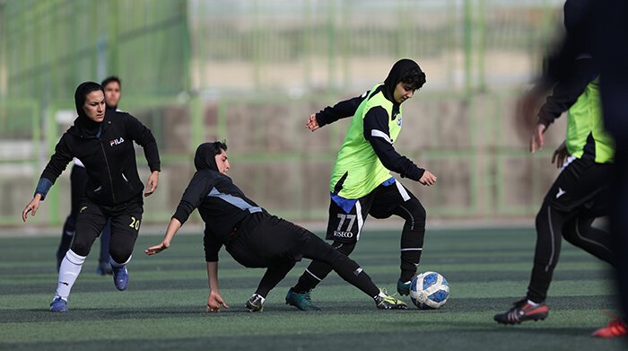 Ava Tehran Football Team Training Session