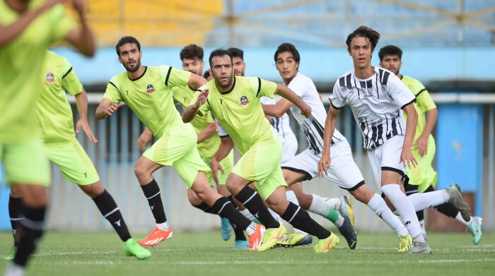 Shams Azar F.C. 5 - 1 Montakhab Tehran