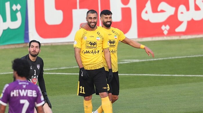 Havadar S.C. 0 v 5 Sepahan