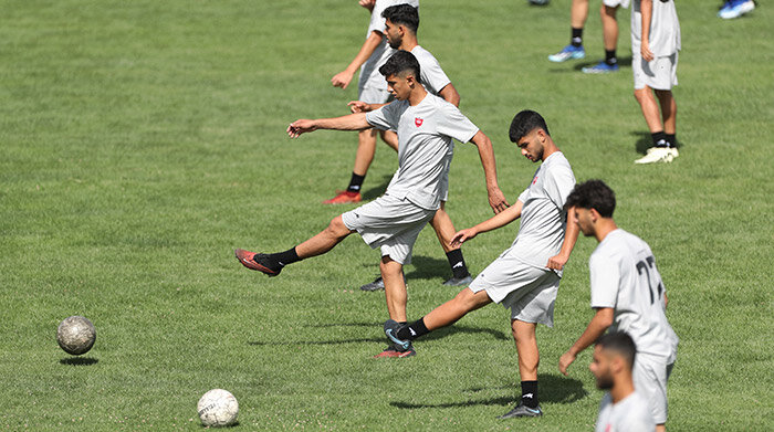 Perspolis U-19 Football Team Training Session