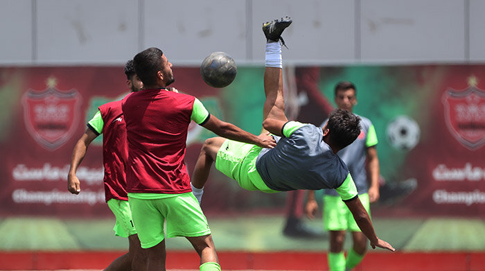 Perspolis U-21 Football Team Training Session