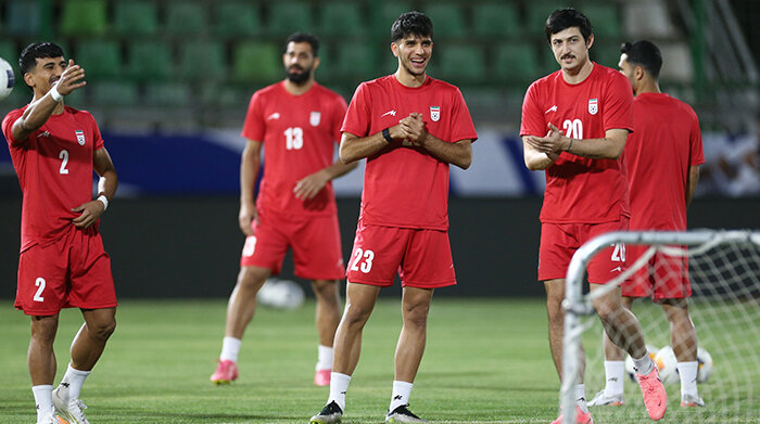 Iran National Football Team Training Session