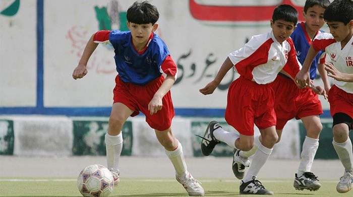 Iran U-14 National Football Team Training Session