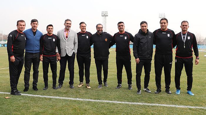 Iran U-21 National Football Team Training Session