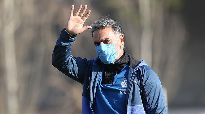 Esteghlal Training Session