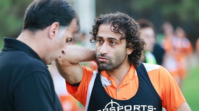 Zob Ahan Esfahan Football Team Training Session