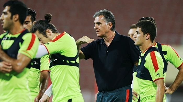 Iran National Football Team Training Session