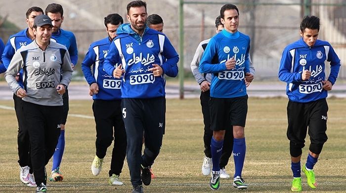 Esteghlal Training Session