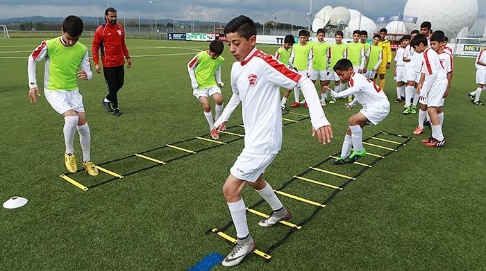 Kia Academy U-14  Football Team Training Session