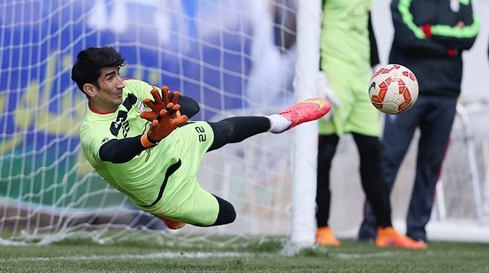 Iran National Football Team Training Session