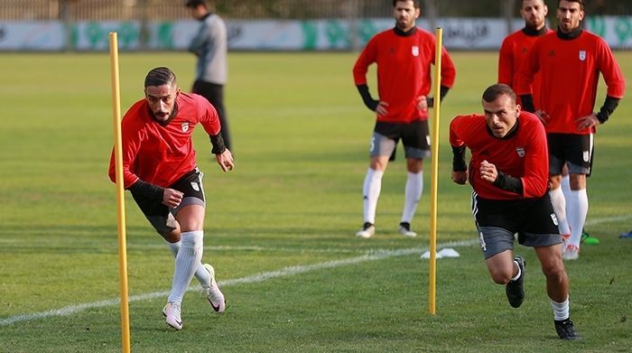 Iran National Football Team Training Session