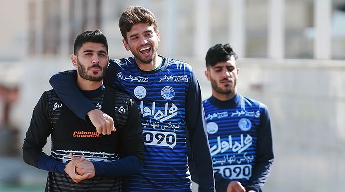 Esteghlal Training Session