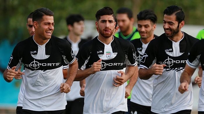 Iran National Football Team Training Session