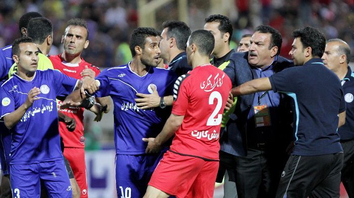 Esteghlal Khouzestan ۰ v ۱ Persepolis