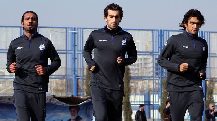 Esteghlal Training Session