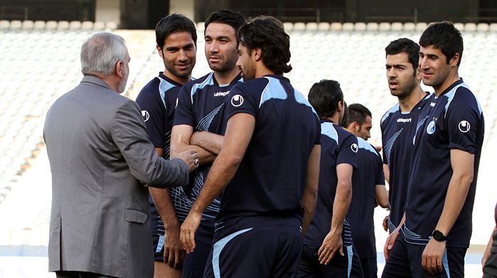 Esteghlal Training Session