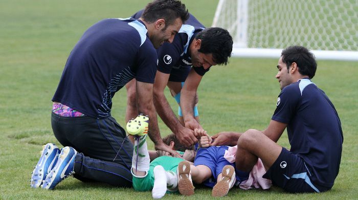 Esteghlal Training Session