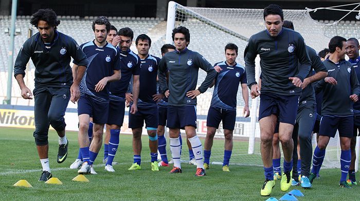 Esteghlal Training Session