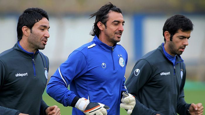 Esteghlal Training Session