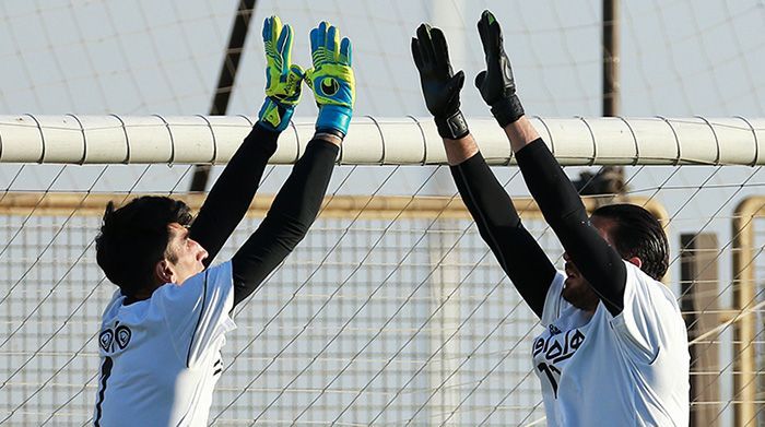 Iran National Football Team Training Session