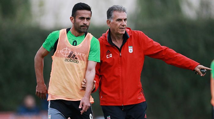 Iran National Football Team Training Session