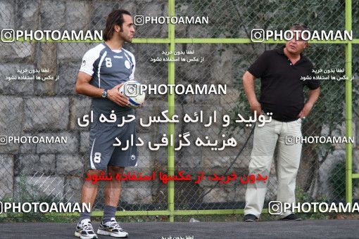 1029787, تهران, ایران, فصل ۹۱-۹۰ لیگ برتر فوتبال ایران، 1390/05/28، ورزشگاه شهید درفشی فر، جلسه تمرینی تیم فوتبال پرسپولیس