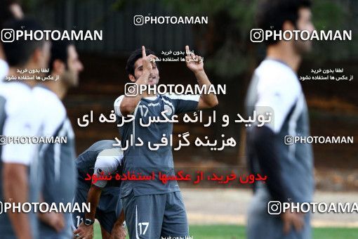 1031377, تهران, ایران, فصل ۹۱-۹۰ لیگ برتر فوتبال ایران، 1390/06/22، زمین شماره 3 ورزشگاه آزادی، جلسه تمرینی تیم فوتبال پرسپولیس