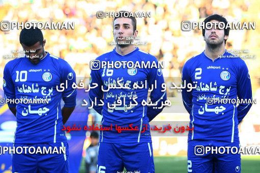 1043392, Tehran, [*parameter:4*], Iran Pro League، Persian Gulf Cup، 2011-12 season، First Leg، Week 11، Zob Ahan Esfahan ۰ v 2 Esteghlal on 2011/10/22 at Foolad Shahr Stadium