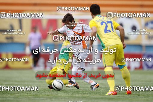 1057396, Tehran, [*parameter:4*], لیگ برتر فوتبال ایران، Persian Gulf Cup، Week 29، Second Leg، Rah Ahan 2 v 0 Mes Kerman on 2012/04/06 at Ekbatan Stadium